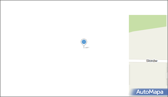 Słonów, Słonów, 86A, mapa Słonów