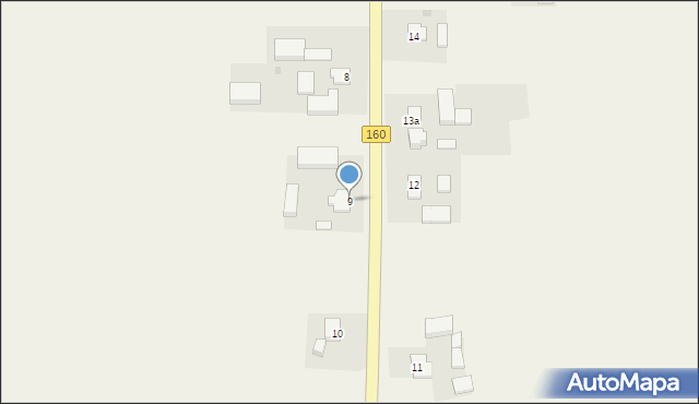 Słonów, Słonów, 9, mapa Słonów