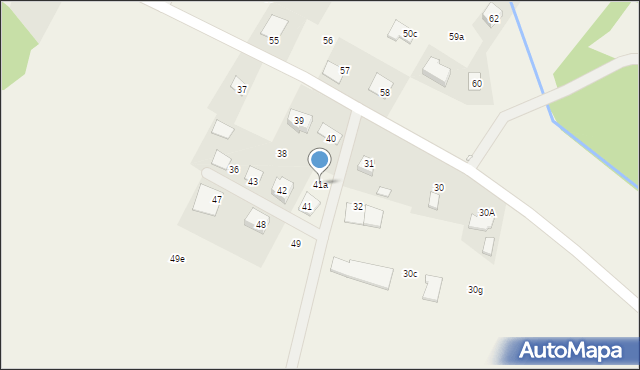 Słopanowo, Słopanowo, 41a, mapa Słopanowo