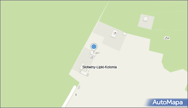 Słotwiny, Słotwiny-Lipki-Kolonia, 11, mapa Słotwiny