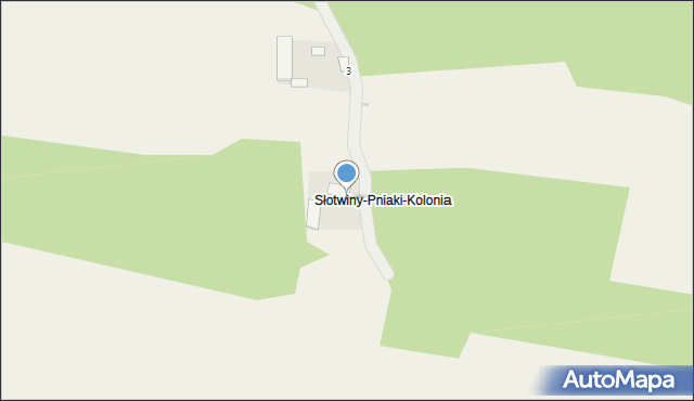 Słotwiny, Słotwiny-Pniaki-Kolonia, 4, mapa Słotwiny