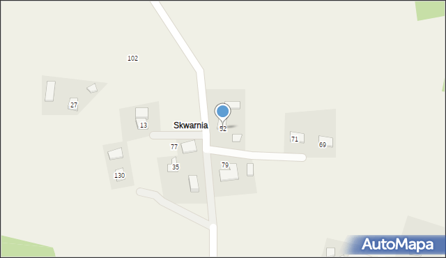 Słowikowa, Słowikowa, 52, mapa Słowikowa