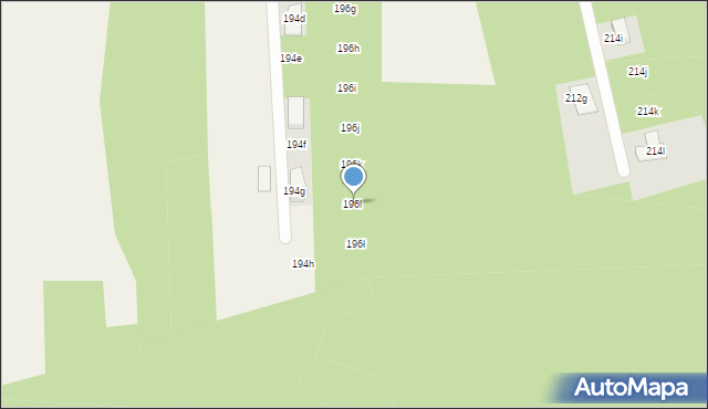 Sługocice, Sługocice, 196l, mapa Sługocice