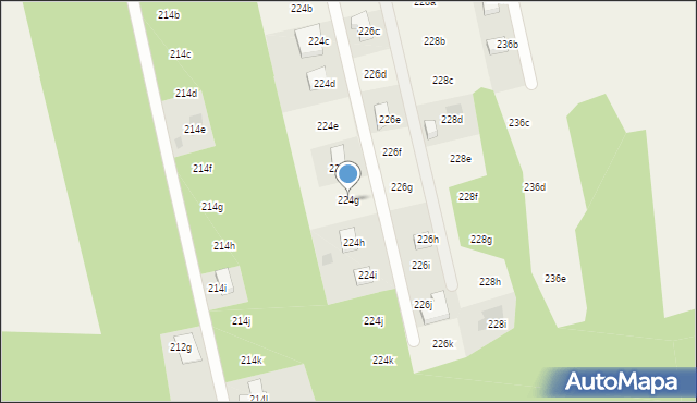 Sługocice, Sługocice, 224g, mapa Sługocice