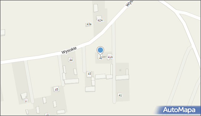 Sługocin, Sługocin, 42, mapa Sługocin