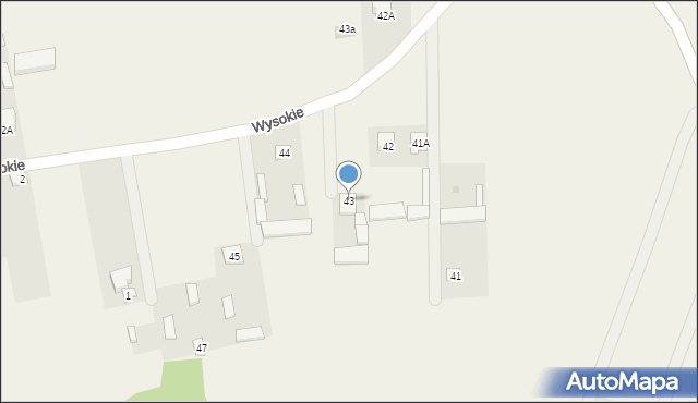 Sługocin, Sługocin, 43, mapa Sługocin