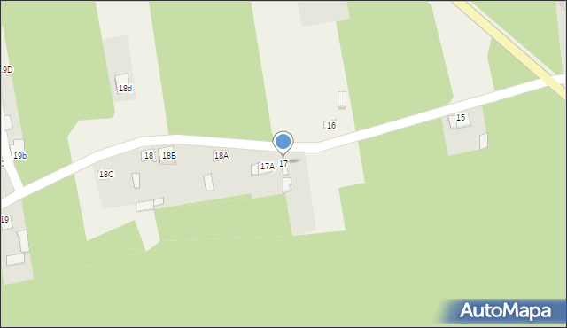 Słup, Słup, 17, mapa Słup