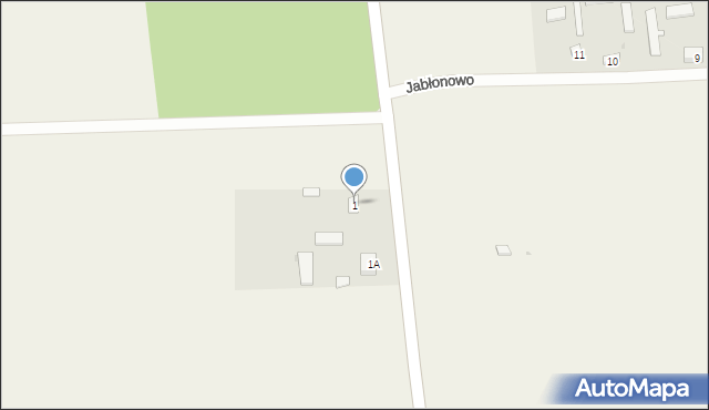 Słupeczno, Słupeczno, 1, mapa Słupeczno