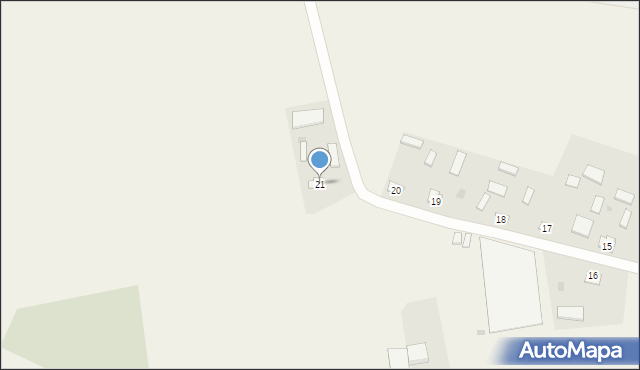 Słupeczno, Słupeczno, 21, mapa Słupeczno