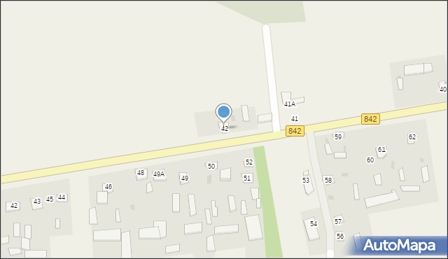 Słupeczno, Słupeczno, 42, mapa Słupeczno