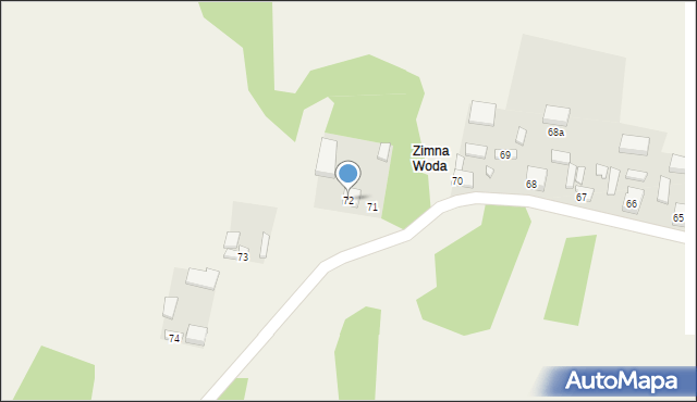 Słupia, Słupia, 72, mapa Słupia