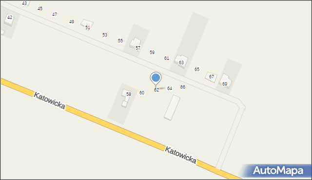 Słupia pod Kępnem, Słoneczna, 62, mapa Słupia pod Kępnem