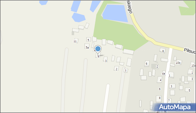 Słupie, Słupie, 4, mapa Słupie