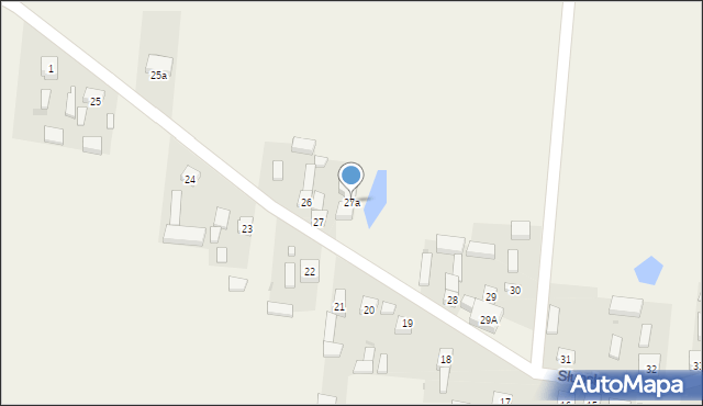 Słupsko, Słupsko, 27a, mapa Słupsko