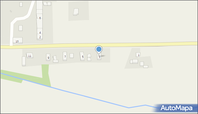 Służejów, Służejów, 3, mapa Służejów