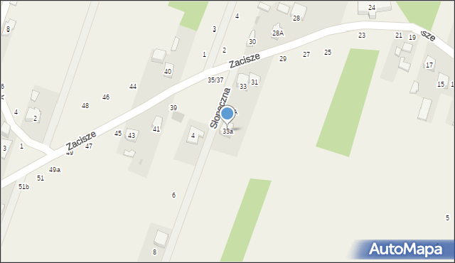 Smardzewice, Słoneczna, 33a, mapa Smardzewice