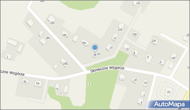 Smętowo Chmieleńskie, Słoneczne Wzgórze, 16, mapa Smętowo Chmieleńskie
