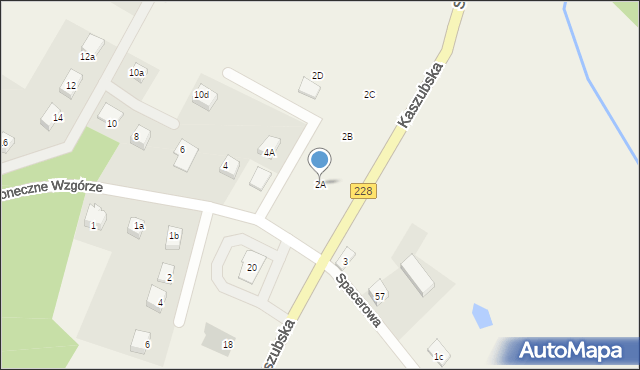 Smętowo Chmieleńskie, Słoneczne Wzgórze, 2A, mapa Smętowo Chmieleńskie