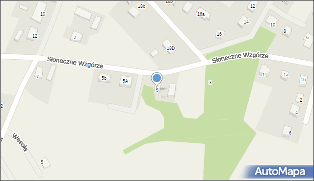 Smętowo Chmieleńskie, Słoneczne Wzgórze, 5, mapa Smętowo Chmieleńskie