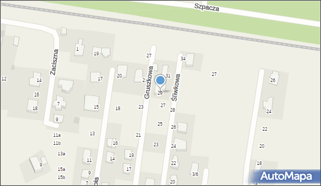 Sobolewo, Śliwkowa, 29, mapa Sobolewo