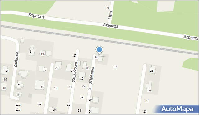 Sobolewo, Śliwkowa, 40, mapa Sobolewo