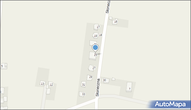 Solarnia, Słoneczna, 23, mapa Solarnia