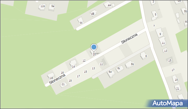 Sołtyków, Słoneczna, 10, mapa Sołtyków