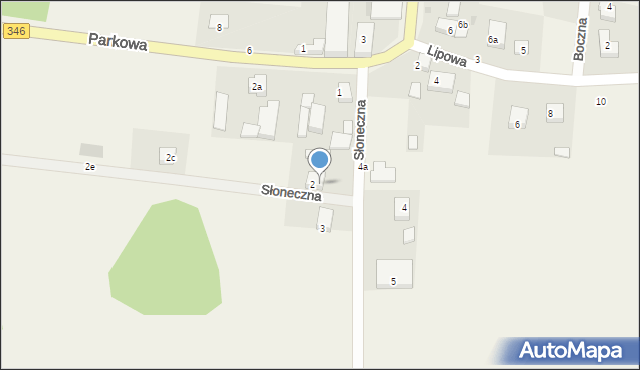 Stary Śleszów, Słoneczna, 2a, mapa Stary Śleszów