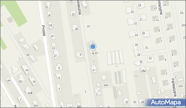 Stasi Las, Słoneczna, 6, mapa Stasi Las