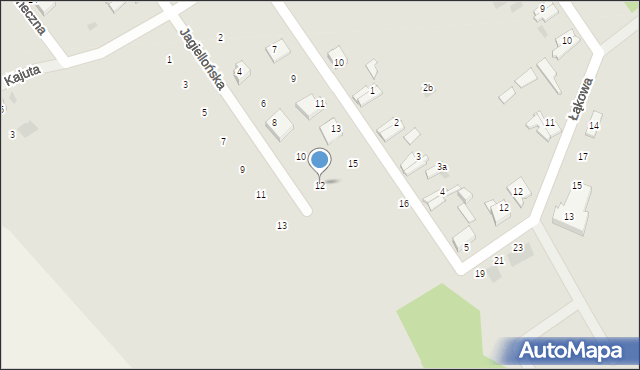 Stepnica, Słoneczna, 12, mapa Stepnica