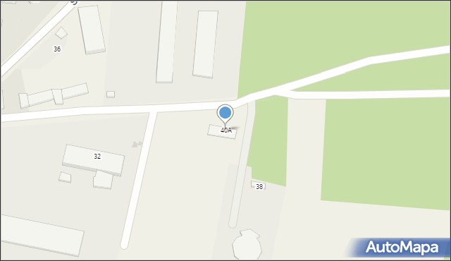 Strzegowo, Słowackiego Juliusza, 40A, mapa Strzegowo