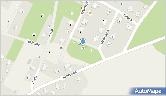 Studzienice, Słoneczna, 2b, mapa Studzienice