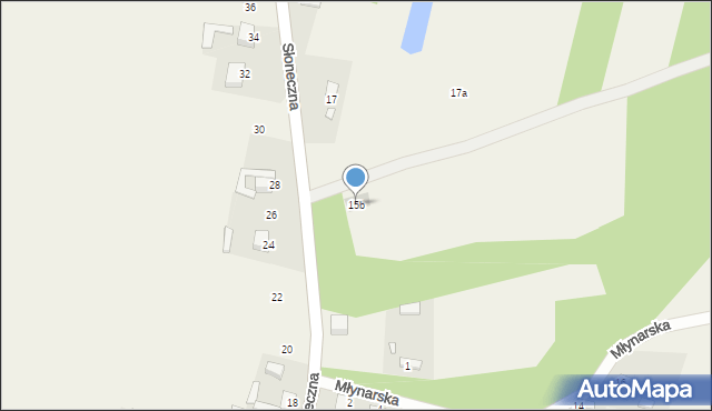 Styków, Słoneczna, 15b, mapa Styków