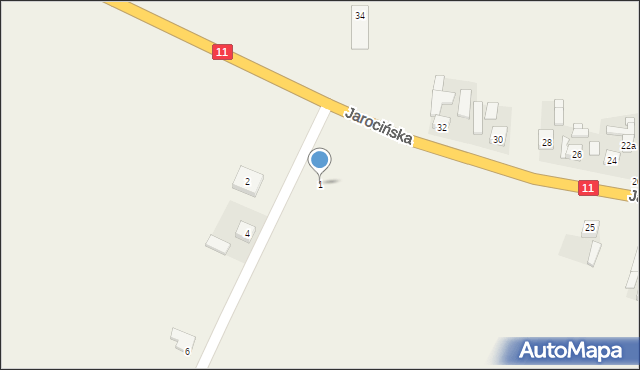 Suchorzew, Słoneczna, 1, mapa Suchorzew