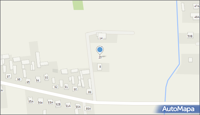 Suków, Słoneczna, 10, mapa Suków