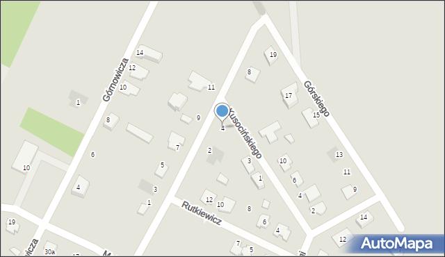 Świecie, Ślusarskiego Tadeusza, 4, mapa Świecie