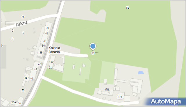 Świętochłowice, Śląska, 85, mapa Świętochłowice