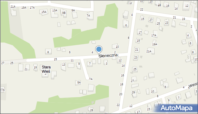 Tarnowiec, Słoneczna, 5, mapa Tarnowiec