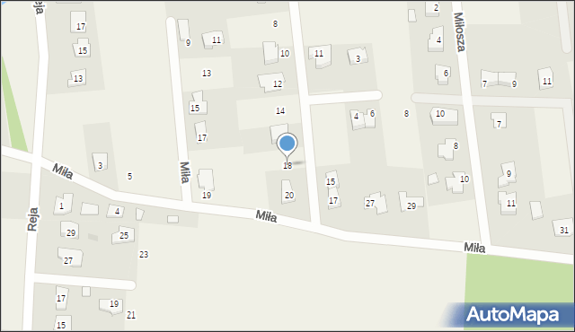 Tomice, Słowackiego Juliusza, 18, mapa Tomice