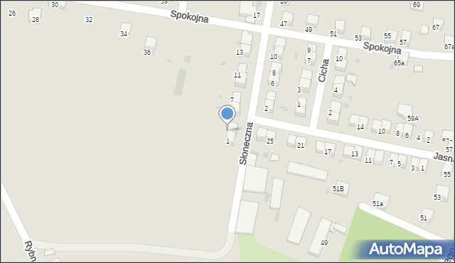 Trzebinia, Słoneczna, 3, mapa Trzebinia