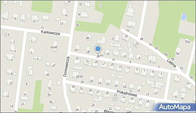 Tuszyn, Słoneczna, 16, mapa Tuszyn