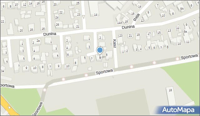 Ustka, Słoneczna, 8, mapa Ustka