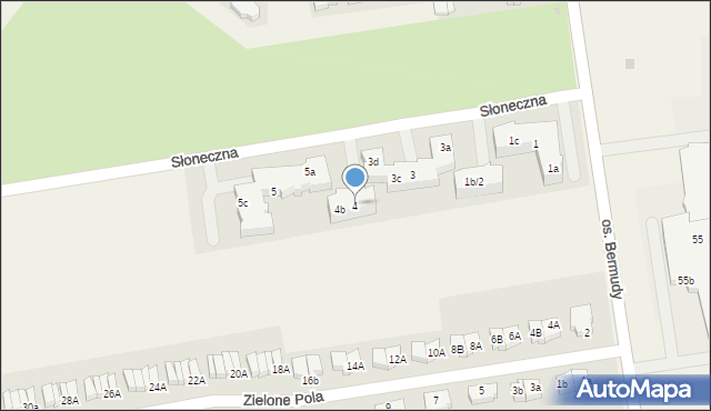 Wawrów, Słoneczna, 4, mapa Wawrów