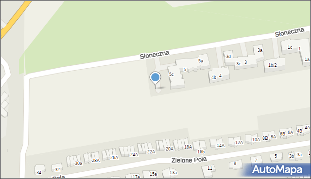 Wawrów, Słoneczna, 6a, mapa Wawrów