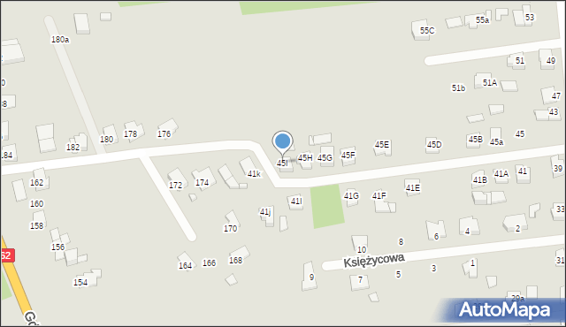 Węgrów, Słoneczna, 45I, mapa Węgrów