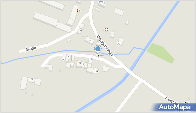 Wiązów, Ślepa, 2, mapa Wiązów