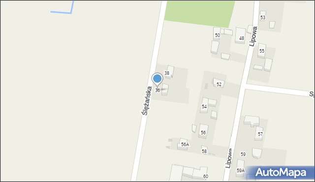 Wierzbice, Ślężańska, 36, mapa Wierzbice