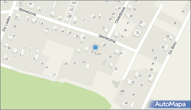 Wilkowice, Słoneczna, 26, mapa Wilkowice