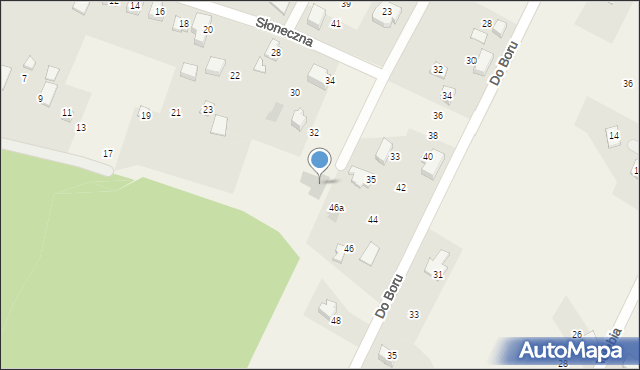 Wilkowice, Słoneczna, 40, mapa Wilkowice