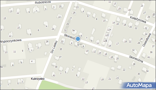 Wilkowice, Słoneczna, 6, mapa Wilkowice